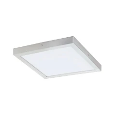 купить 97265 Светодиодный накладной светильник FUEVA 1, 25W(LED), 2500lm, 400х400, H30, алюминий, cеребряный/