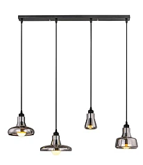 купить стильные Люстра Boretto Smoke Glass Rectangle