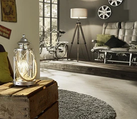 фото Настольная лампа BRADFORD 49284 в интерьере