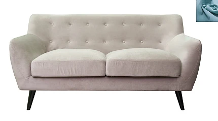 красивый Мягкий диван Albert 9 ширина 165 цвет голубой на заказ