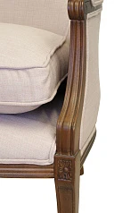 красивое Мягкое полукресло с подлокотниками Tous Beige