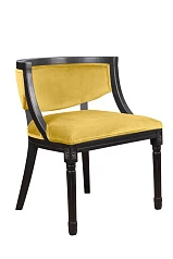 стильный Стул для кафе Orzo Yellow