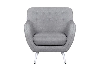 фото Низкое кресло Fuller Grey V2 в интерьере