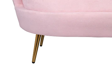 фото Дизайнерский диван Pearl Triple Pink