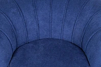 купить Низкое кресло ракушка Pearl синий в интернет-магазине