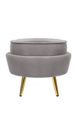Пуф Pearl Adorn Grey на заказ в интернет-магазине