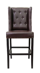фото Дизайнерский барный стул Skipton Brown