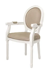 купить красивый Мягкий стул с подлокотниками Volker Arm Taupe