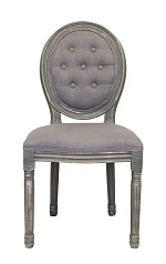 Дизайнерский обеденный стул Volker Button Grey