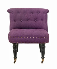 Низкое кресло Aviana Purple в интерьере