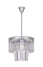 красивые Люстра Odeon 2 Rings Silver на заказ