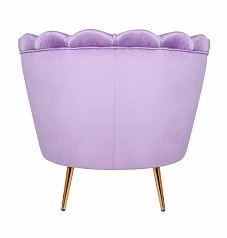 Низкое кресло Pearl Purple в интерьере