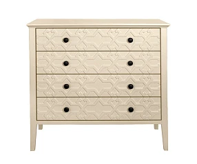 Дизайнерский комод Friz Beige в интерьере