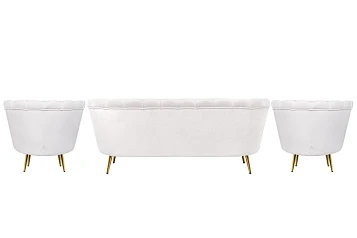 купить Комплект кресел и дивана ракушка Pearl Triple Beige