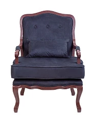 Мягкое полукресло с подлокотниками Nitro Black Syrup в интерьере