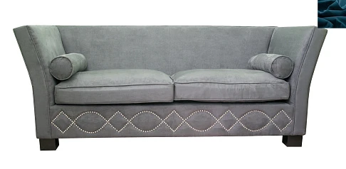 стильные Диван арт-деко Volte Blue цвет синий