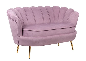 Дизайнерский двухместный диван Pearl Double Pink