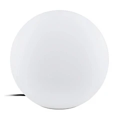 красивые Уличный напольный светильник MONTEROLO-Z, E27, 1X9W, IP65, H390, ?390, пластик, белый в интернет-магазине