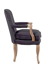 Мягкое полукресло с подлокотниками Anver Oak Black