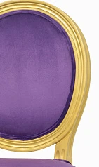 Стул для кафе Volker Violet Gold на заказ