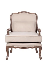 купить красивое Мягкое полукресло с подлокотниками Nitro Beige V4 в интернет-магазине