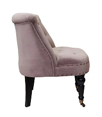 стильное Низкое кресло Aviana Taupe Velvet