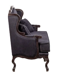 фото Двухместный дизайнерский диван Brody Double Black