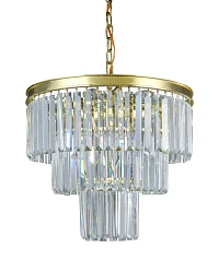 Люстра Odeon 3 Rings Gold в интерьере