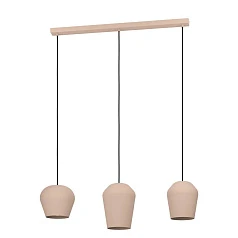 заказать 900143 Подвесной потолочный светильник CAMBAITO, 3x40W, E27, L895, B195, H1100, сталь, песочный