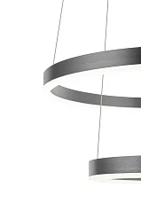 Люстра Orblaze 2 rings 1000 black в интернет-магазине