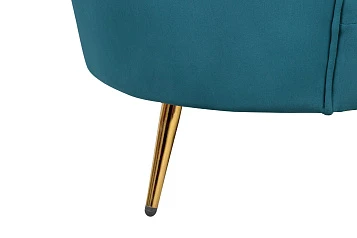 красивый Диван ракушка Pearl Triple Marine Velvet в интернет-магазине