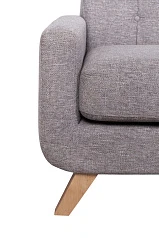 Диван скандинавский на ножках Uter серый на заказ в интернет-магазине