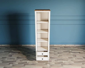 красивые Узкий стеллаж "Odri" с ящиками в стиле Прованс арт od2130L