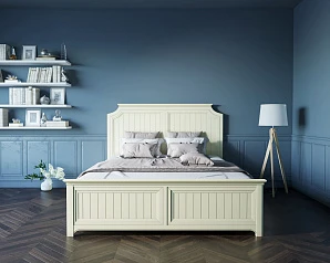 купить красивые Бежевая кровать "Olivia" 180х200 арт GA3001/18C в интернет-магазине