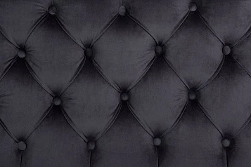 Прямой двухместный американский диван Sommet черный в интернет-магазине