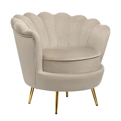 стильное Низкое кресло Pearl Taupe