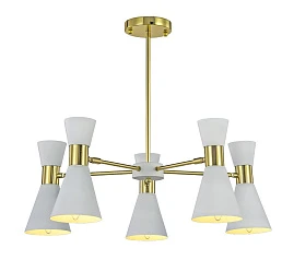 фото Люстра Elisium 5 White в интерьере