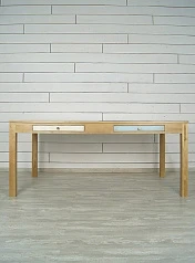 купить красивые Стол "Aquarelle Birch" светлый арт RE-21ETG/2 в интернет-магазине