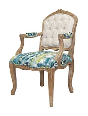 фото Мягкий стул с подлокотниками Mones