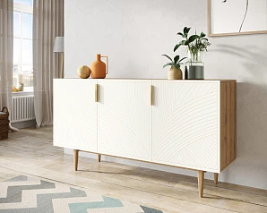 Комод с тремя дверками "Line" LN02/GR1/beige на заказ в интернет-магазине