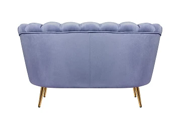 Диван ракушка Pearl Double Blue