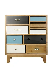 красивый Комод «Aquarelle Birch» 9 ящиков арт RE-18ETG/4