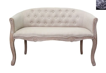 заказать стильные Дизайнерский двухместный диван Kandy Double Mocca цвет серый