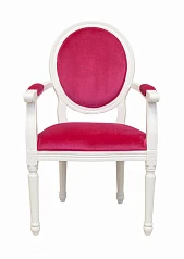 купить красивый Мягкий стул с подлокотниками Diella Pink