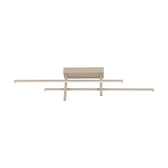 901886 Светодиодный настенно-потолочный светильник TREPILIANO, 20W(LED), 3000K, 2500lm, алюминий, сталь, песочный, белый