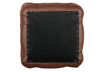 Дизайнерский пуф Amrit Light Brown Leather