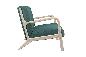 Дизайнерский двухместный диван Cody B-emerald в интерьере