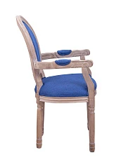 купить красивый Мягкий стул с подлокотниками Volker Arm Original Blue в интернет-магазине