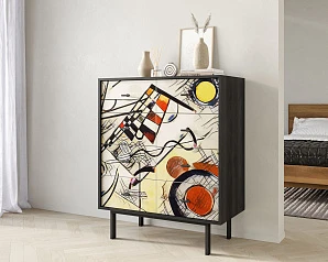 стильные Комод на восемь ящиков "Emerson" by Kandinsky арт EM20/Print_01