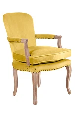 Мягкое полукресло с подлокотниками Anver Oak Yellow